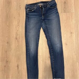 AG Adriano Goldschmied Dark Blue Skinny Jeans
